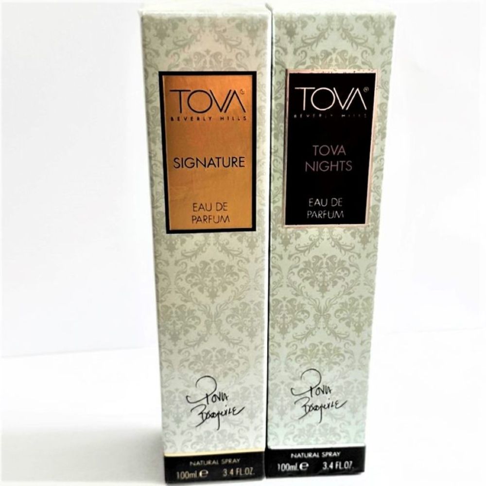 Tova Signature EDP Spray 3.4oz & Tova Nights EDP Spray 3.4oz Gift Set Sealed New